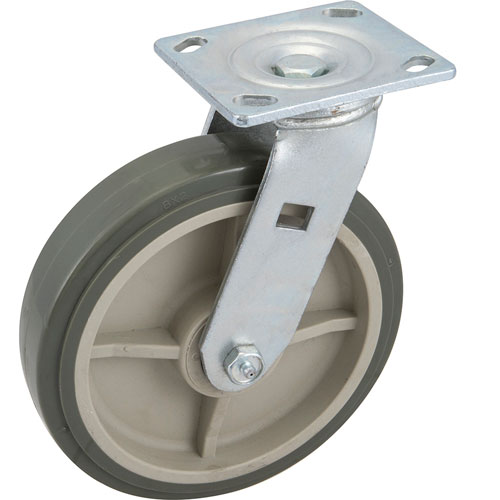 (image for) Standard Keil 1131-2062-3000 CASTER,PLATE (8", GRY) 